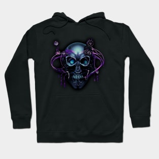 Wired skull Hoodie